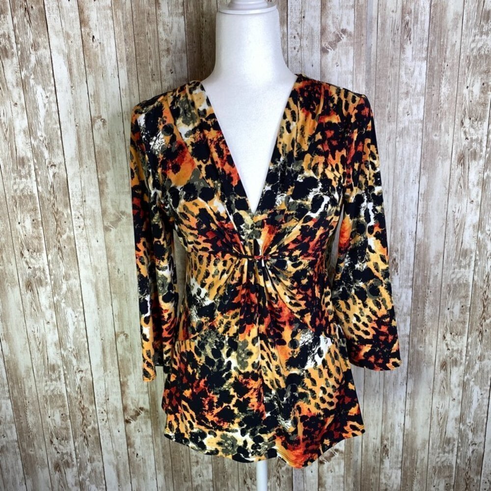Women’s Chaus V-Neck Blouse size Medium